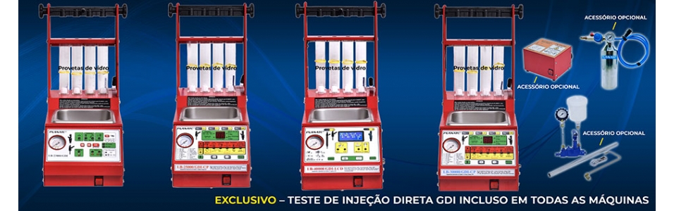 Equipamentos limpeza de bico